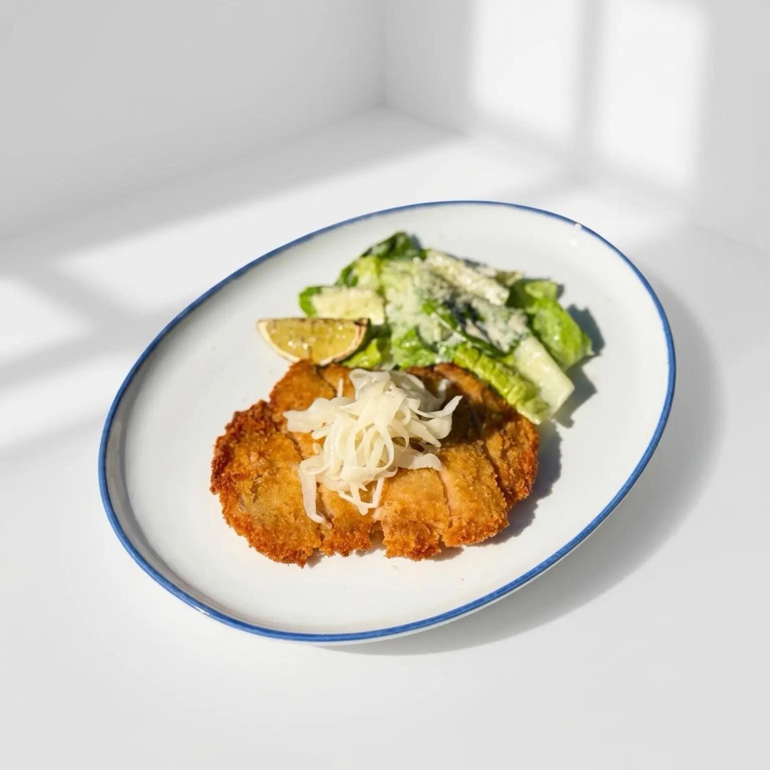 Куриный щницель с фенхелем Куриный щницель с фенхелем